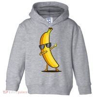 Dabbing Yellow Banana Dab Funny Dancing Fruit Toddler Hoodie thumb 0