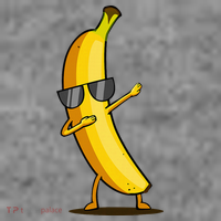 Dabbing Yellow Banana Dab Funny Dancing Fruit Toddler Hoodie thumb 2