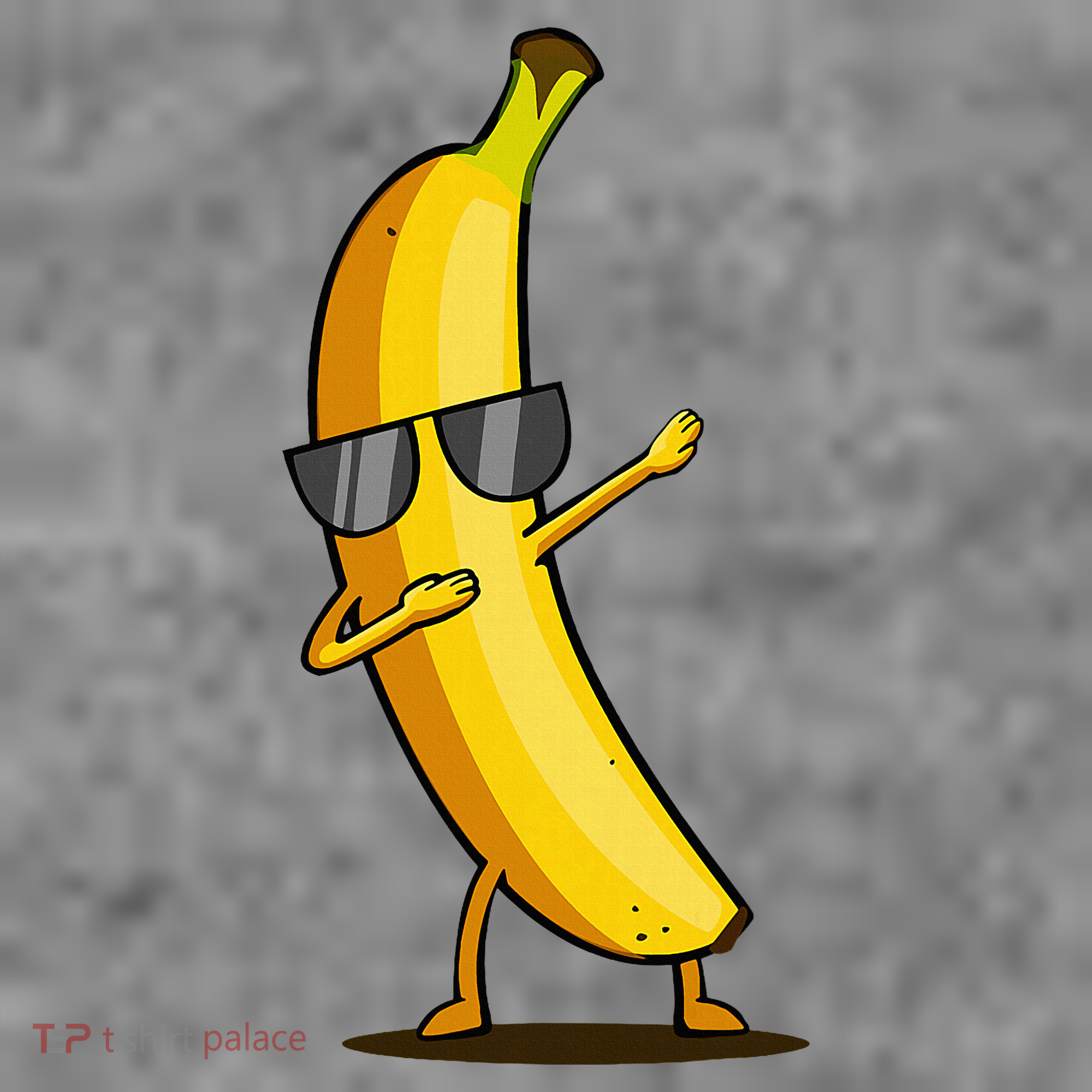 Dabbing Yellow Banana Dab Funny Dancing Fruit Toddler Hoodie