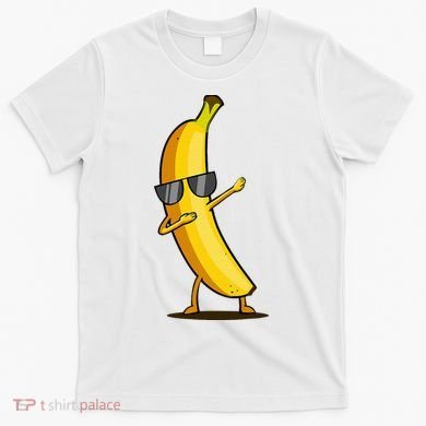 Dabbing Yellow Banana Dab Funny Dancing Fruit T-Shirt