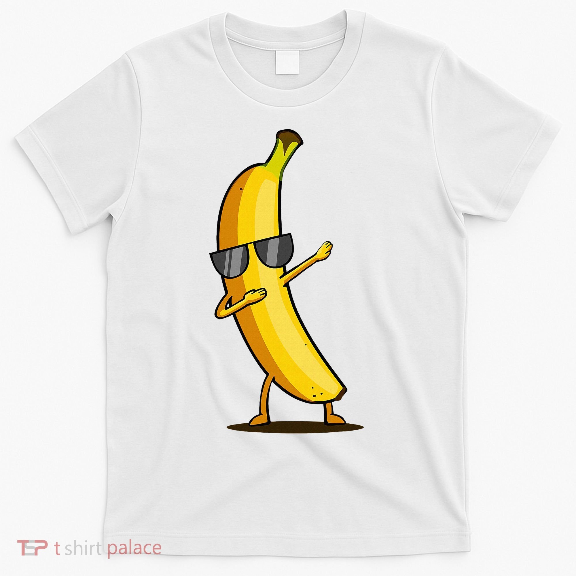 Dabbing Yellow Banana Dab Funny Dancing Fruit T-Shirt