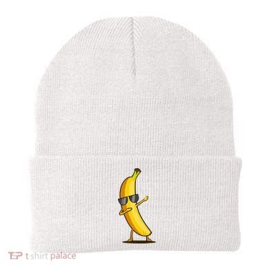 Dabbing Yellow Banana Dab Funny Dancing Fruit Beanie