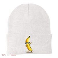 Dabbing Yellow Banana Dab Funny Dancing Fruit Beanie thumb 0