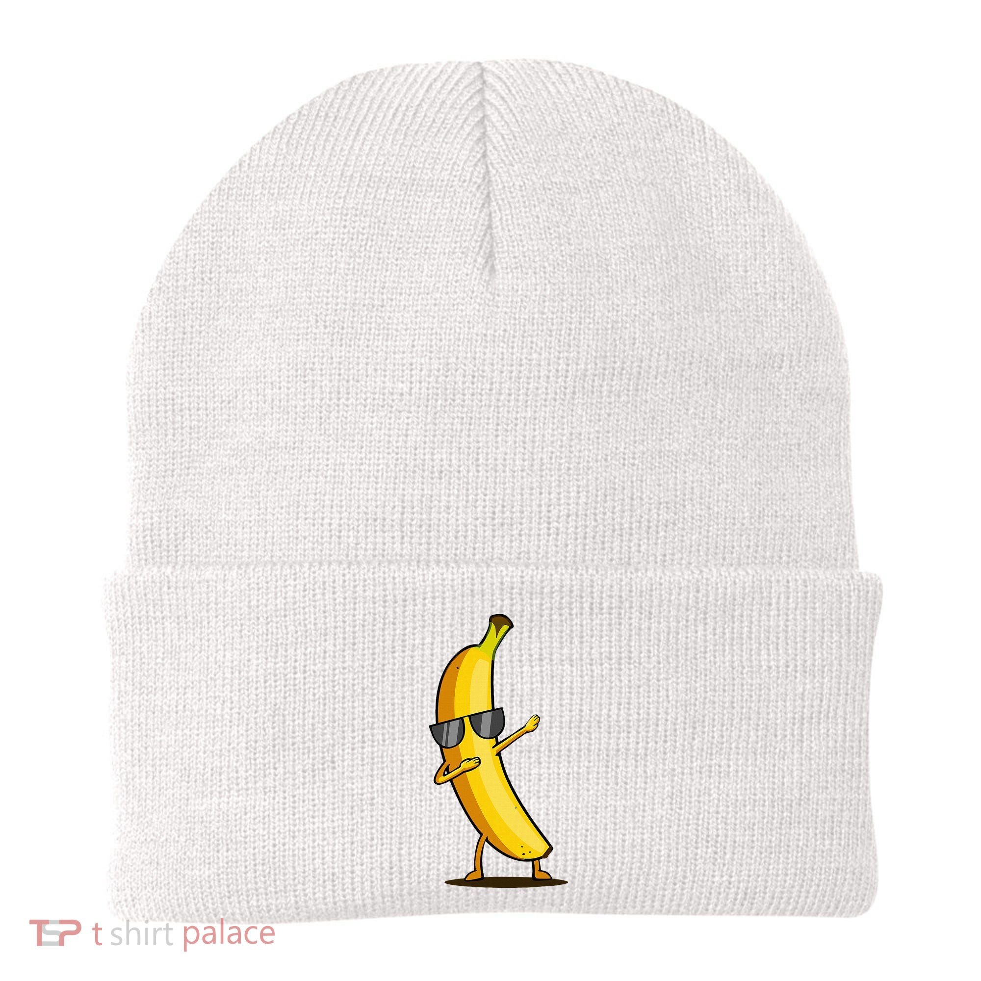 Dabbing Yellow Banana Dab Funny Dancing Fruit Beanie