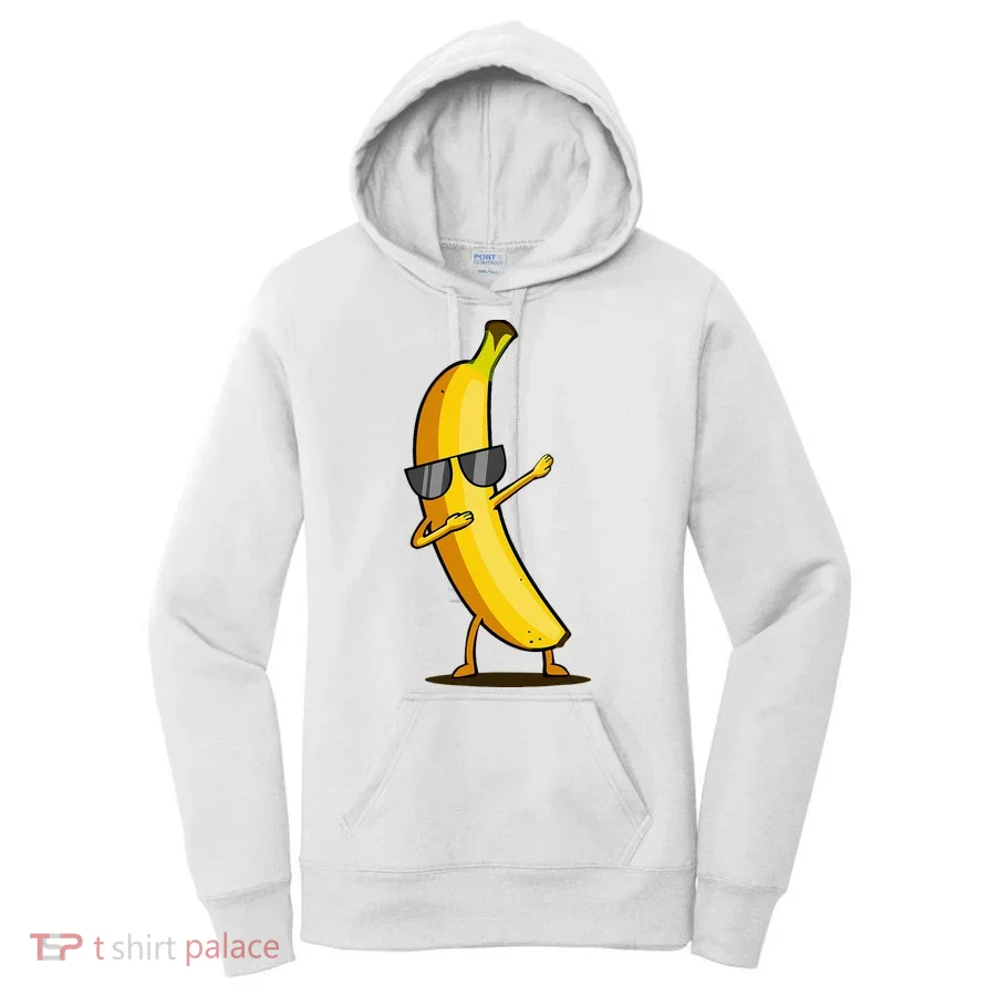 Dabbing Yellow Banana Dab Funny Dancing Fruit Women's Hoodie