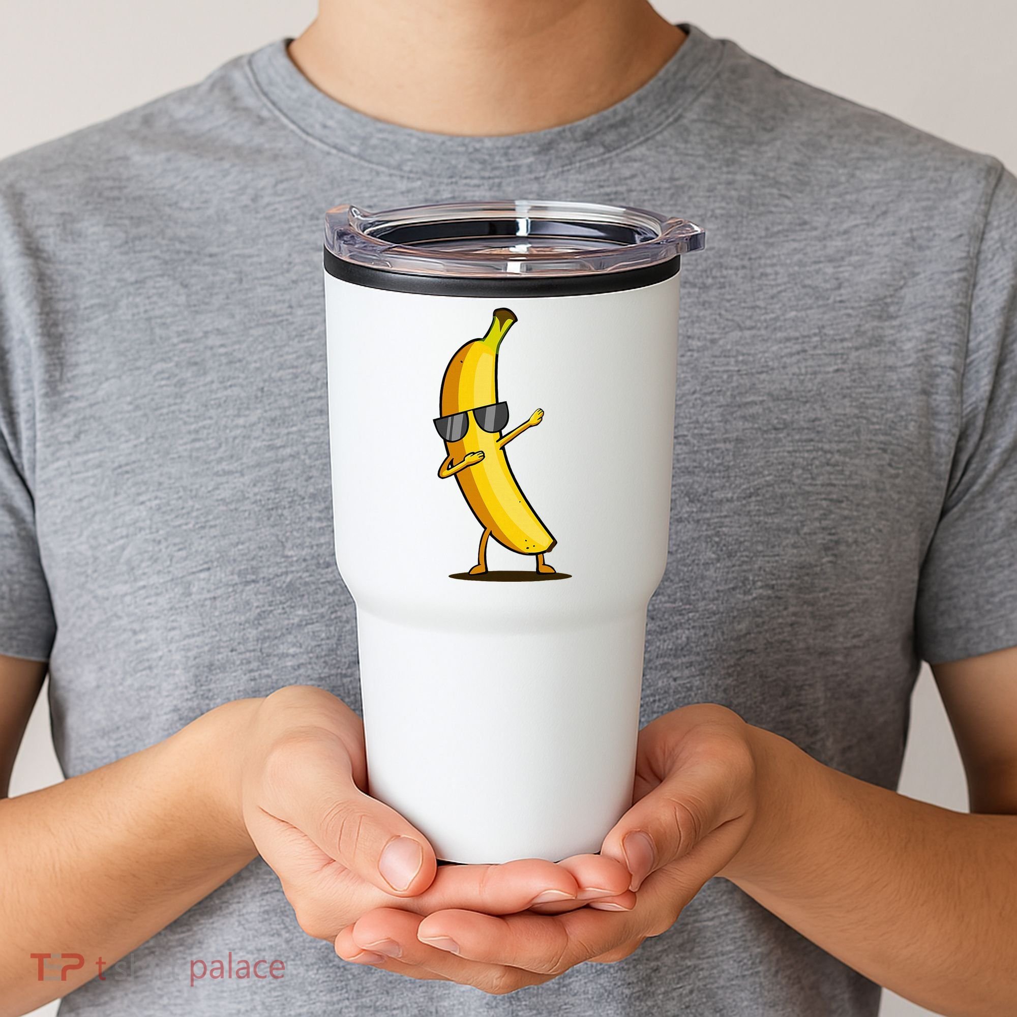 Dabbing Yellow Banana Dab Funny Dancing Fruit Tumbler