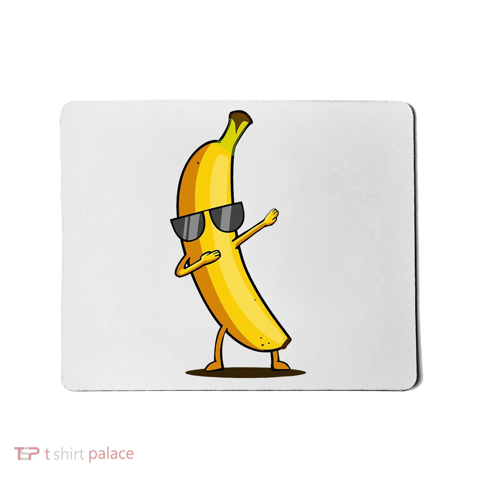 Dabbing Yellow Banana Dab Funny Dancing Fruit Mousepad