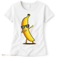 Dabbing Yellow Banana Dab Funny Dancing Fruit Women's T-Shirt thumb 0