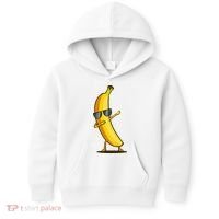Dabbing Yellow Banana Dab Funny Dancing Fruit Kids Hoodie thumb 0