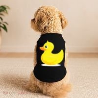 Duck Yelllow Cute Duckie Tee Great For Kids Doggie Tank thumb 2