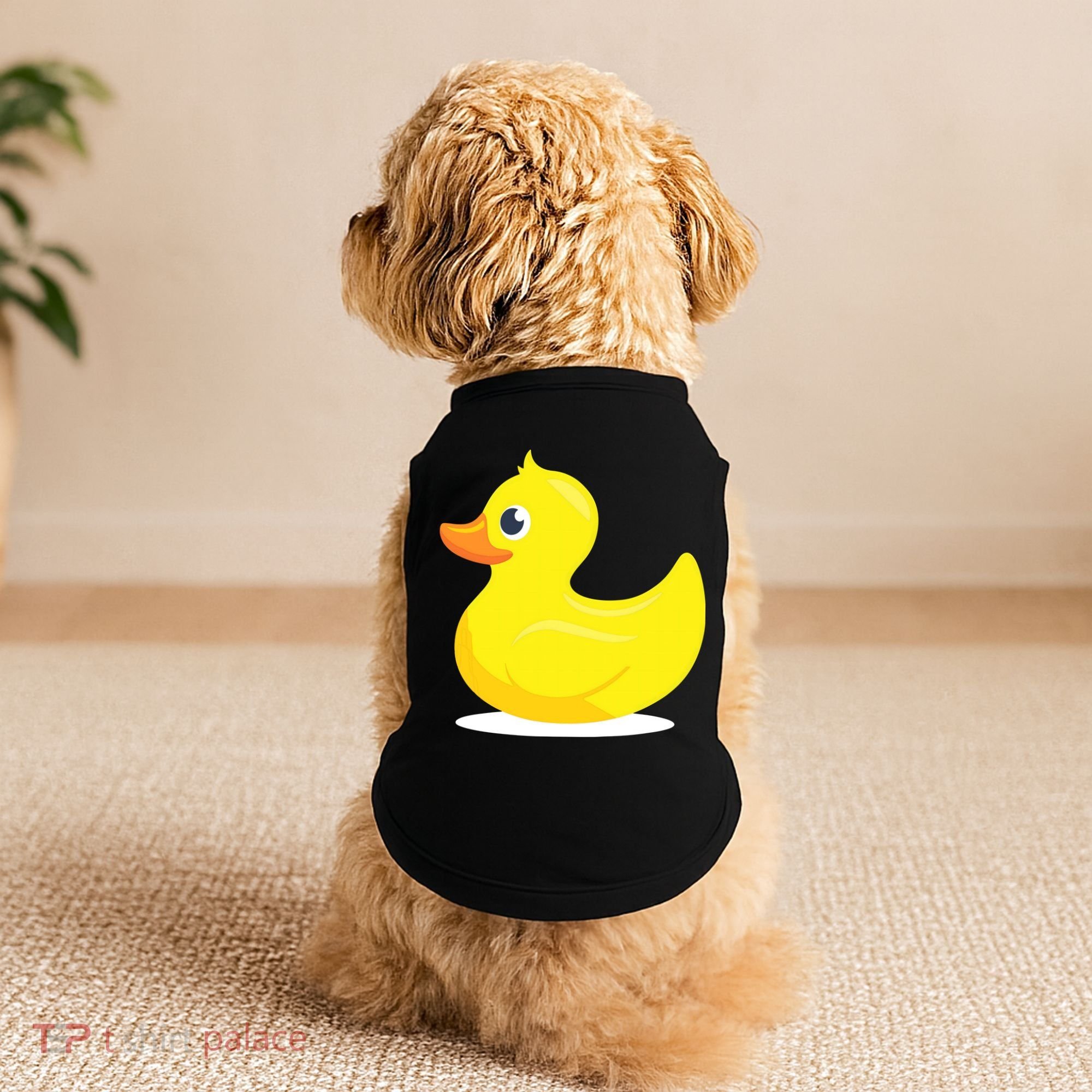 Duck Yelllow Cute Duckie Tee Great For Kids Doggie Tank