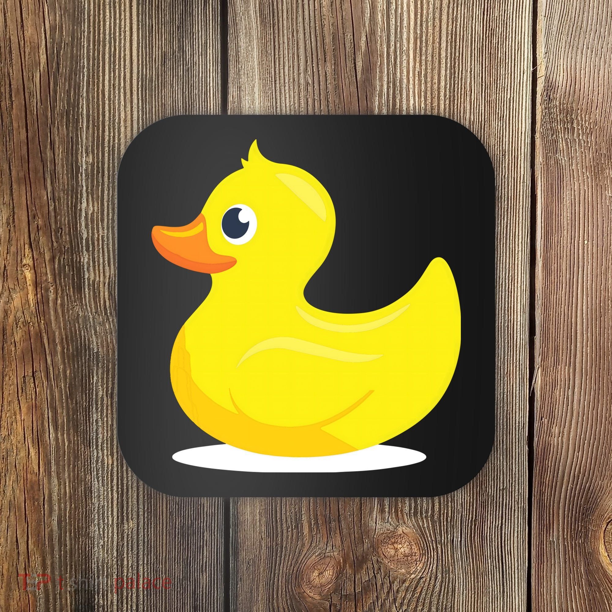 Duck Yelllow Cute Duckie Tee Great For Kids Coaster