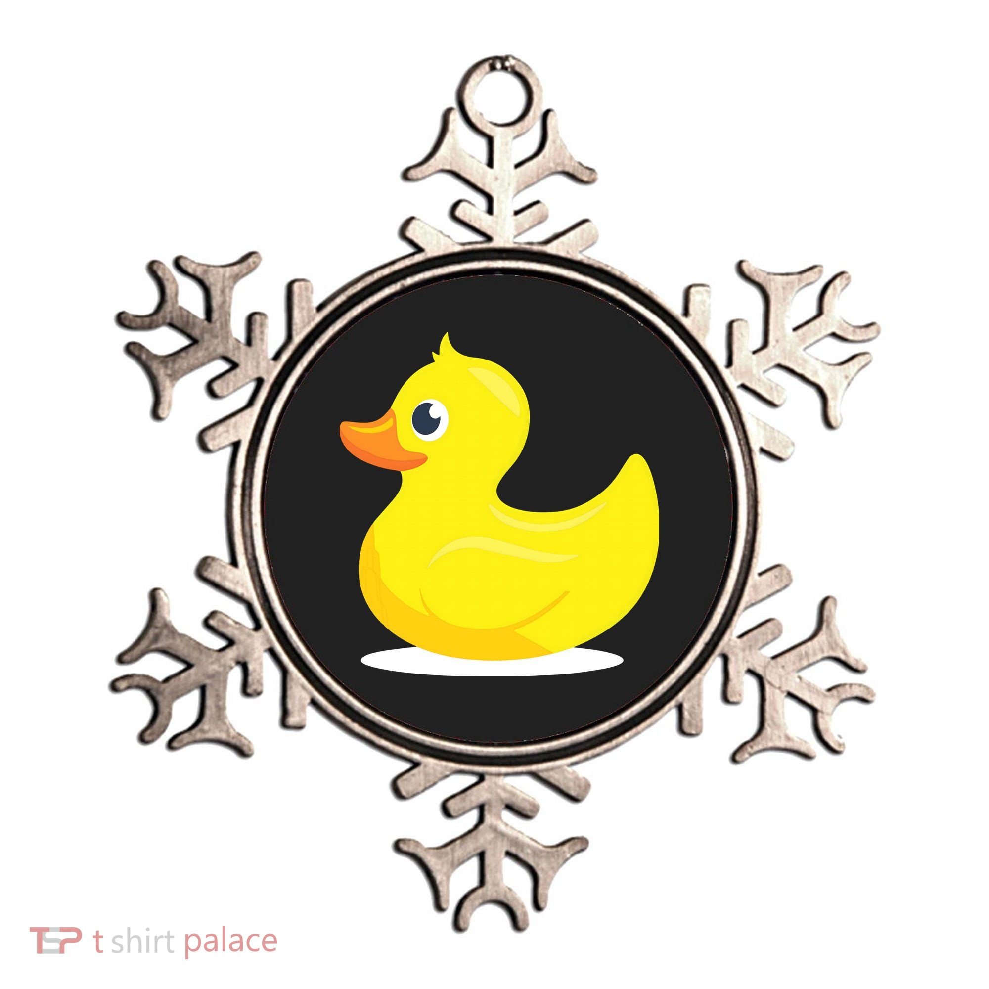 Duck Yelllow Cute Duckie Tee Great For Kids Ornament