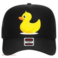 Duck Yelllow Cute Duckie Tee Great For Kids Hat thumb 0