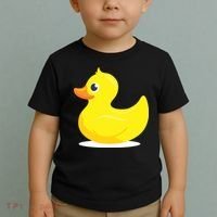 Duck Yelllow Cute Duckie Tee Great For Kids Toddler T-Shirt thumb 2