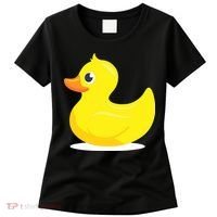 Duck Yelllow Cute Duckie Tee Great For Kids Women's T-Shirt thumb 0
