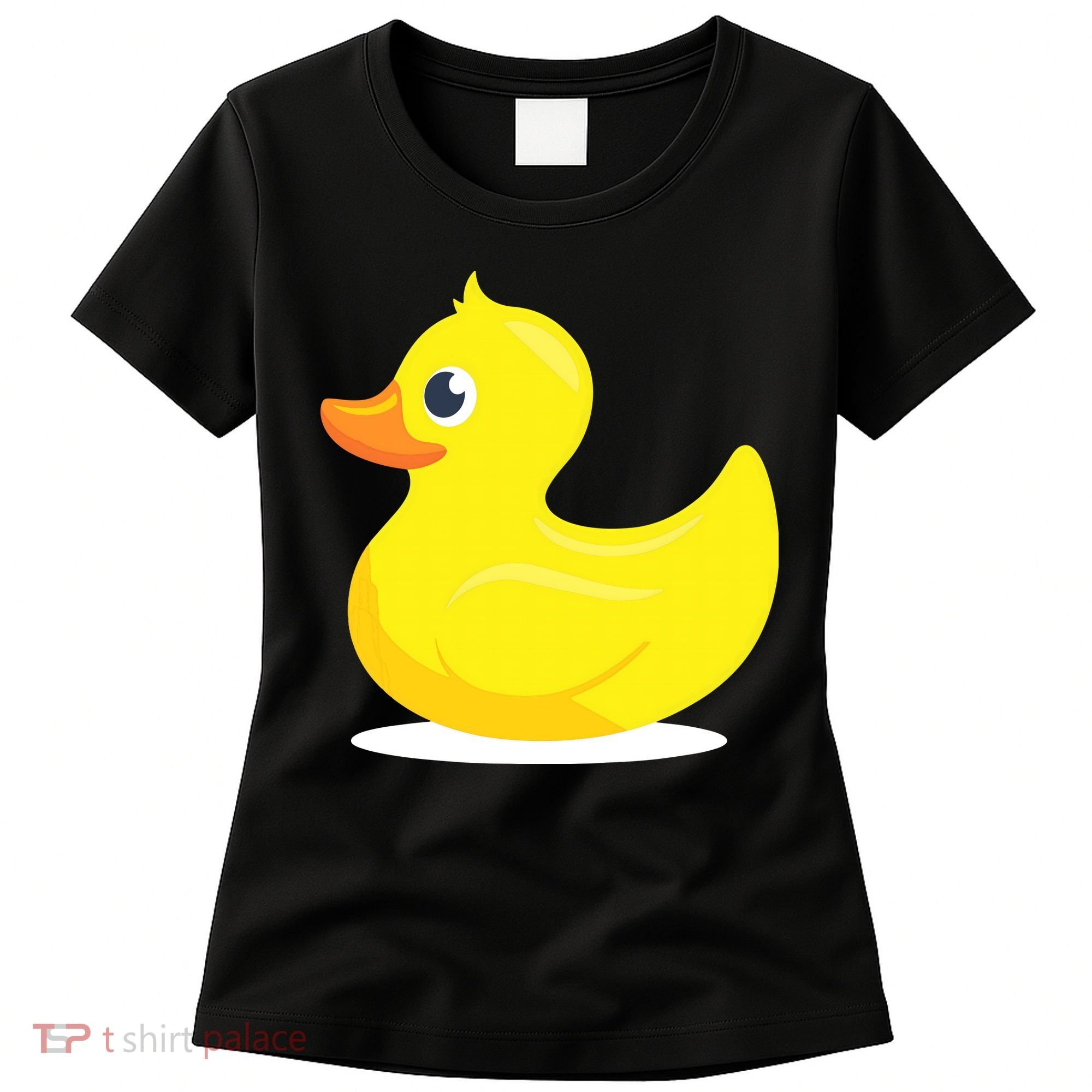 Duck Yelllow Cute Duckie Tee Great For Kids Women's T-Shirt