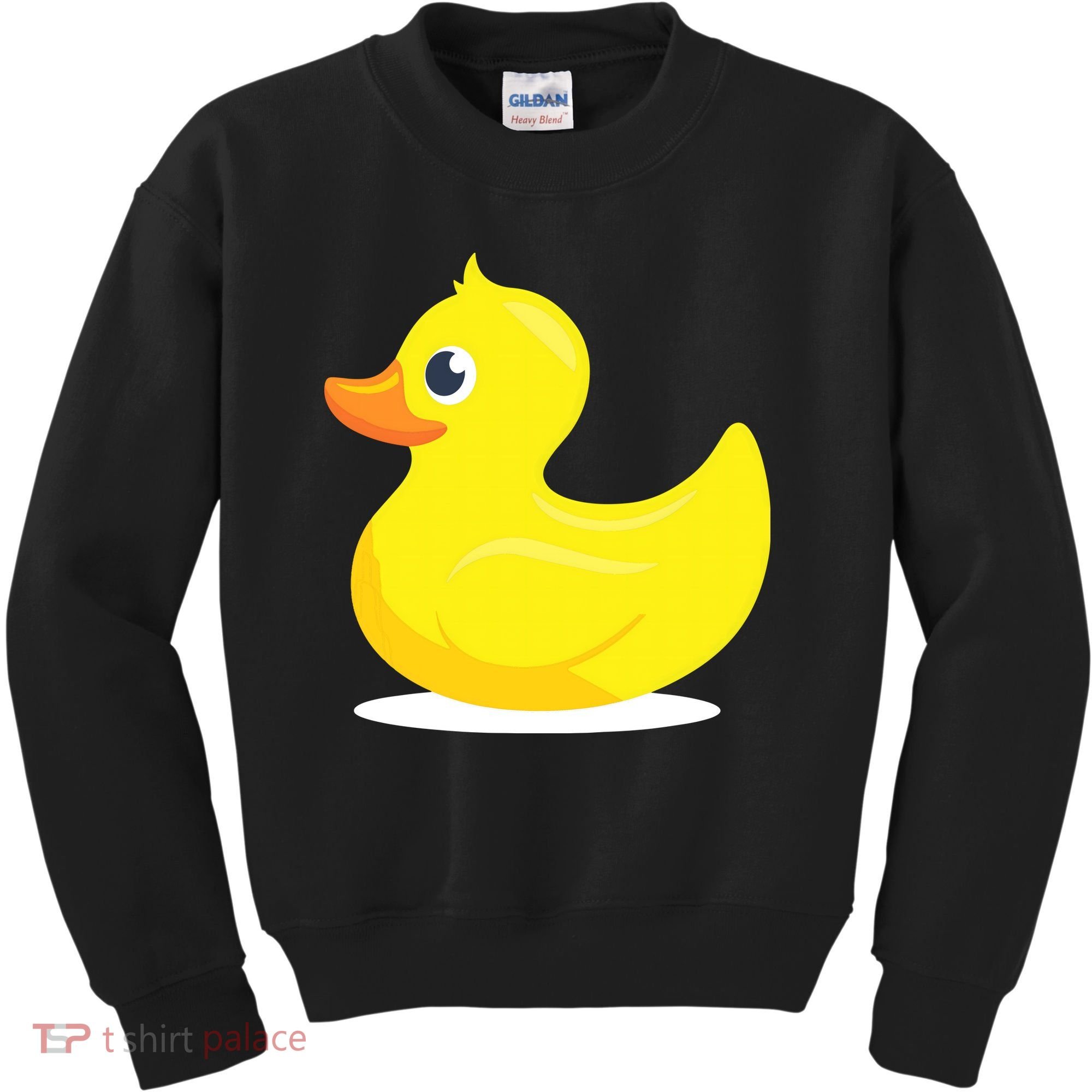 Duck Yelllow Cute Duckie Tee Great For Kids Kids Sweatshirt