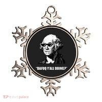 Dafuq y'all doing George Washington Ornament thumb 0