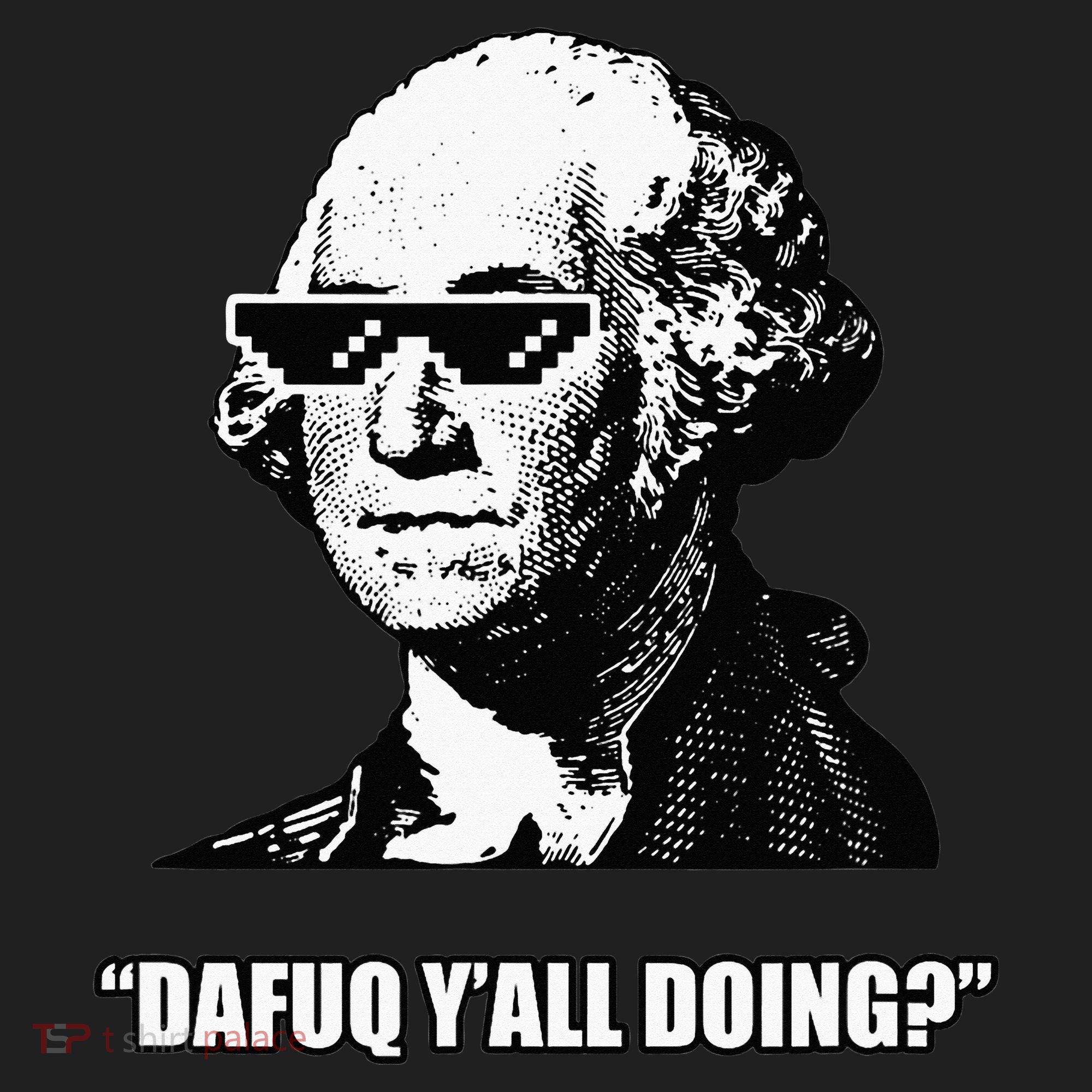 Dafuq y'all doing George Washington Golf Towel