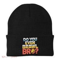 Do You Even Brawl Bro Gamer Beanie thumb 0