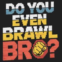 Do You Even Brawl Bro Gamer Golf Towel thumb 3