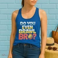 Do You Even Brawl Bro Gamer Women's Tank Top thumb 2