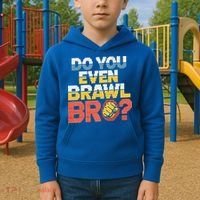 Do You Even Brawl Bro Gamer Kids Hoodie thumb 2
