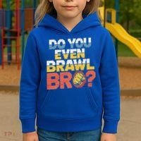 Do You Even Brawl Bro Gamer Kids Hoodie thumb 3