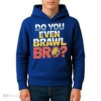 Do You Even Brawl Bro Gamer Kids Hoodie thumb 4