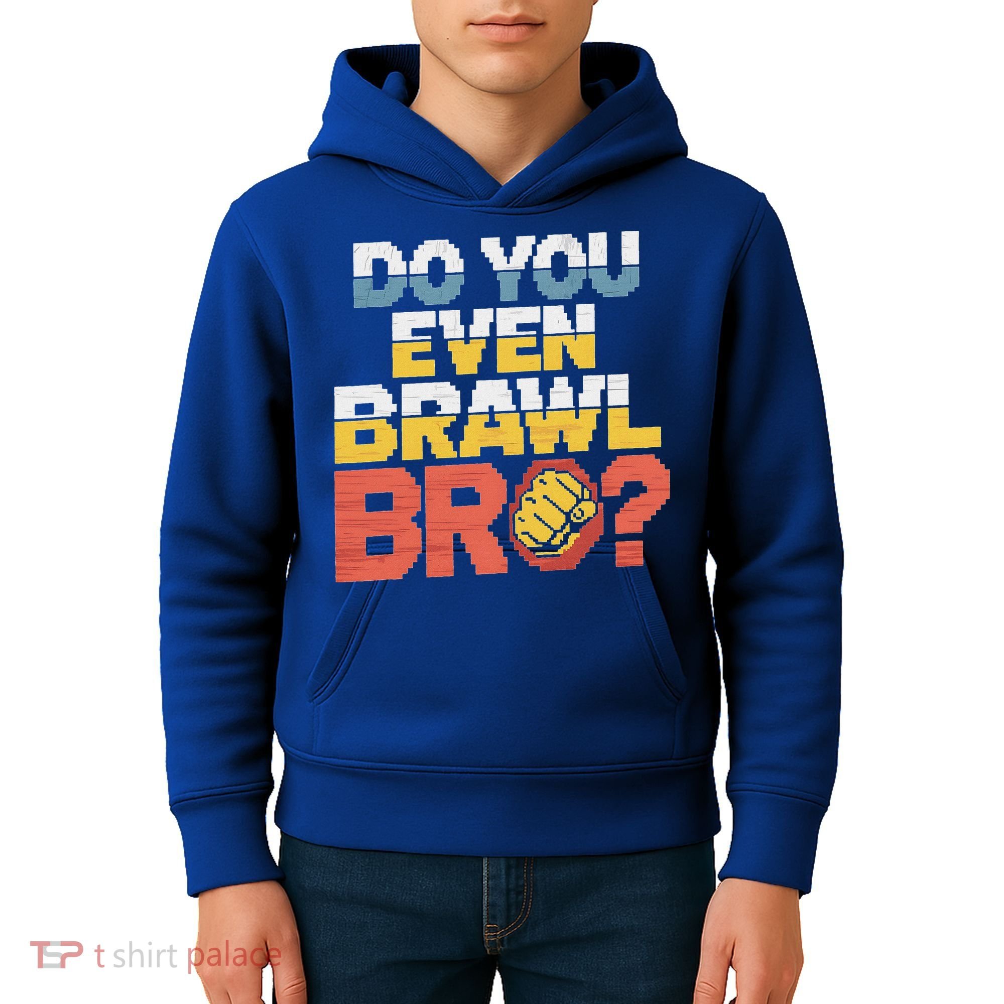 Do You Even Brawl Bro Gamer Kids Hoodie