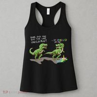 Did You Eat The Last Unicorn It Sparkled At Me! Dinosaur Women's Tank Top thumb 3