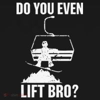 Do You Even Lift Bro Snowboard Snowboarding Funny Women's Hoodie thumb 2