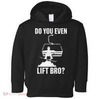 Do You Even Lift Bro Snowboard Snowboarding Funny Toddler Hoodie thumb 0