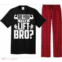 Do You Even Lift Bro Funny Gym Pajama Set thumb 0