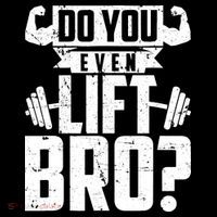 Do You Even Lift Bro Funny Gym Women's Hoodie thumb 2