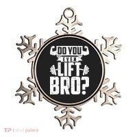 Do You Even Lift Bro Funny Gym Ornament thumb 0
