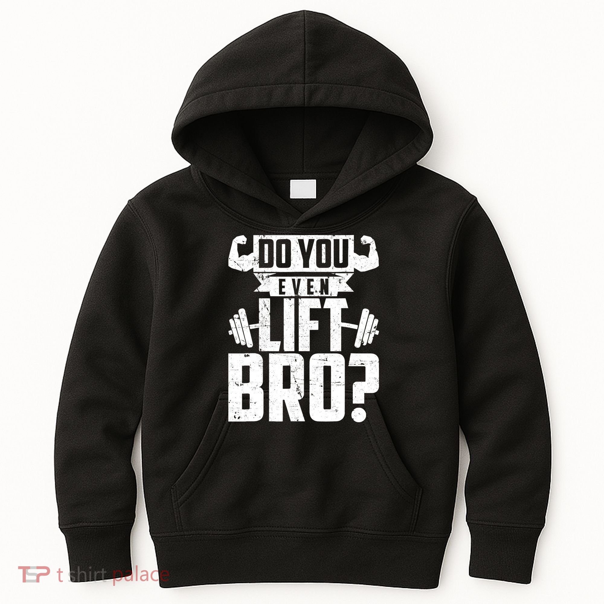 Do You Even Lift Bro Funny Gym Kids Hoodie