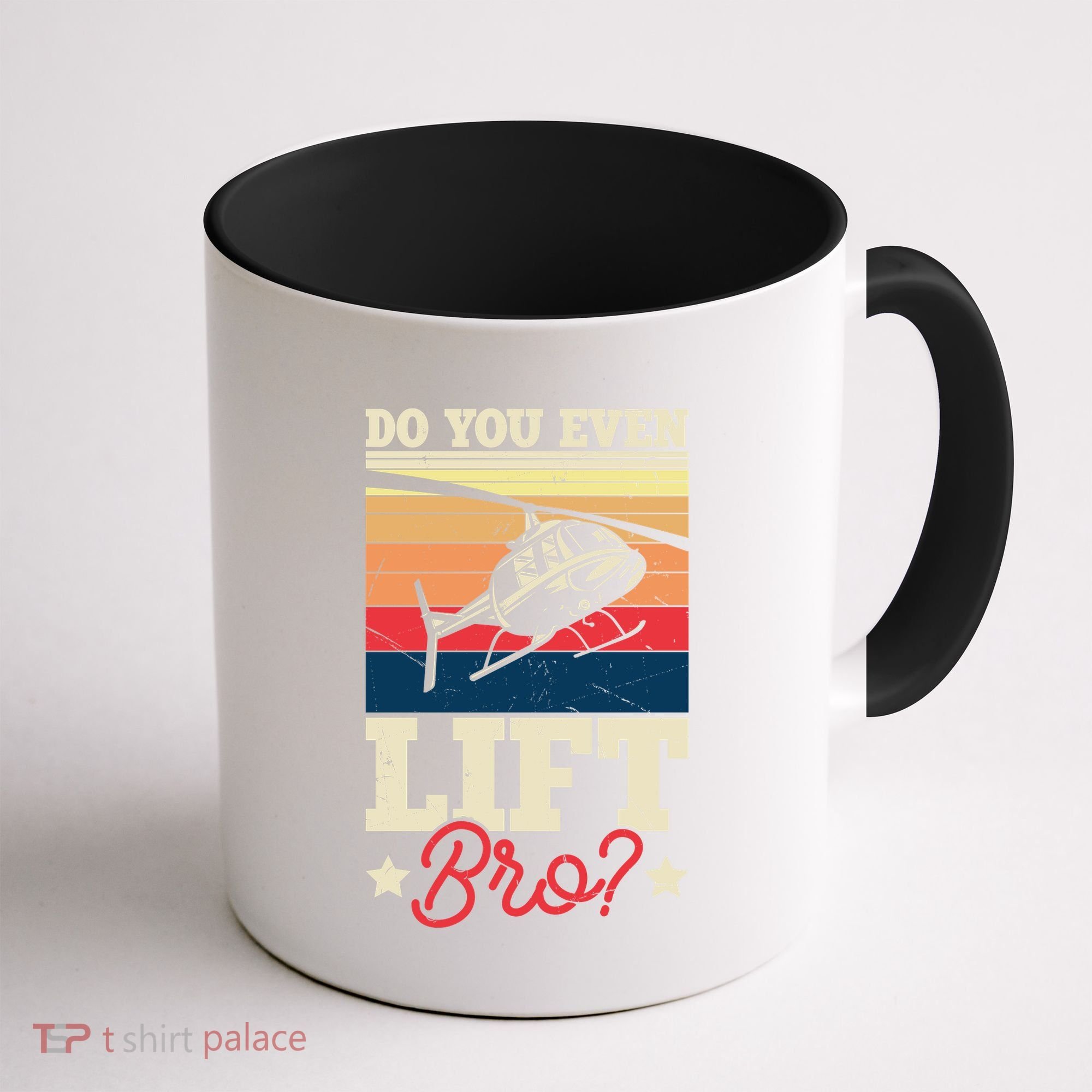 Do You Even Lift Bro Funny Gift For Pilots Coffee Mug