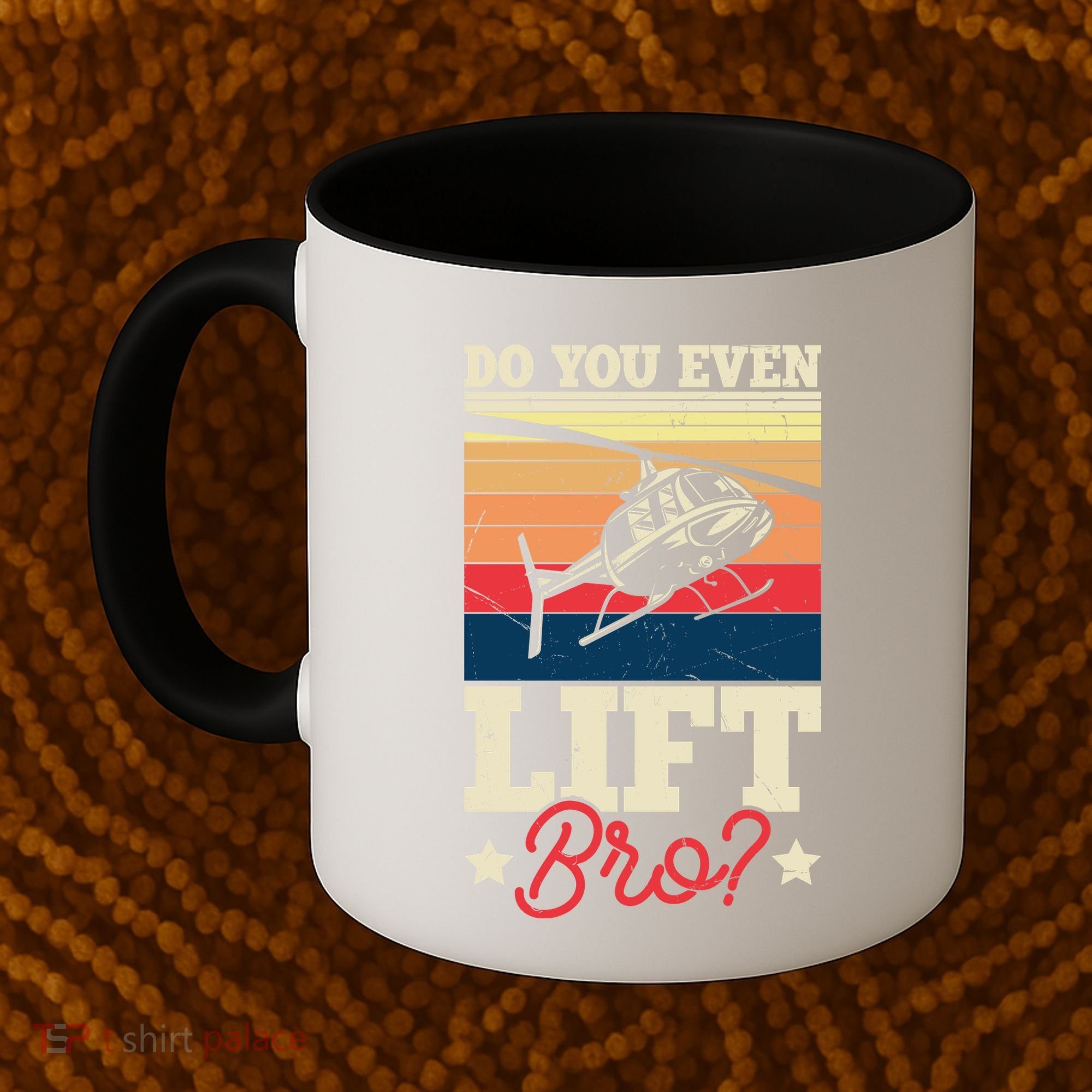 Do You Even Lift Bro Funny Gift For Pilots Coffee Mug