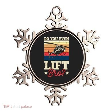 Do You Even Lift Bro Funny Gift For Pilots Ornament