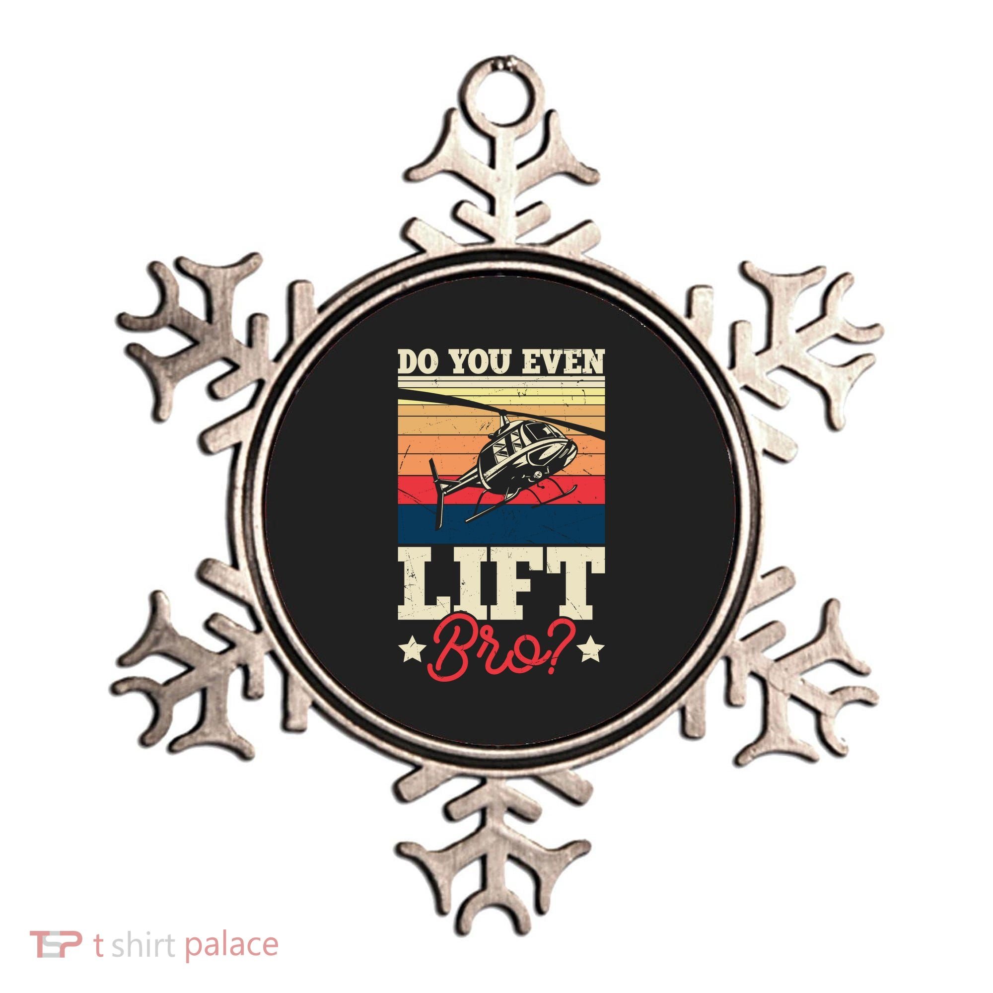 Do You Even Lift Bro Funny Gift For Pilots Ornament