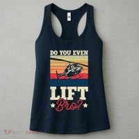 Do You Even Lift Bro Funny Gift For Pilots Women's Tank Top thumb 3