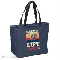 Do You Even Lift Bro Funny Gift For Pilots Tote Bag thumb 2