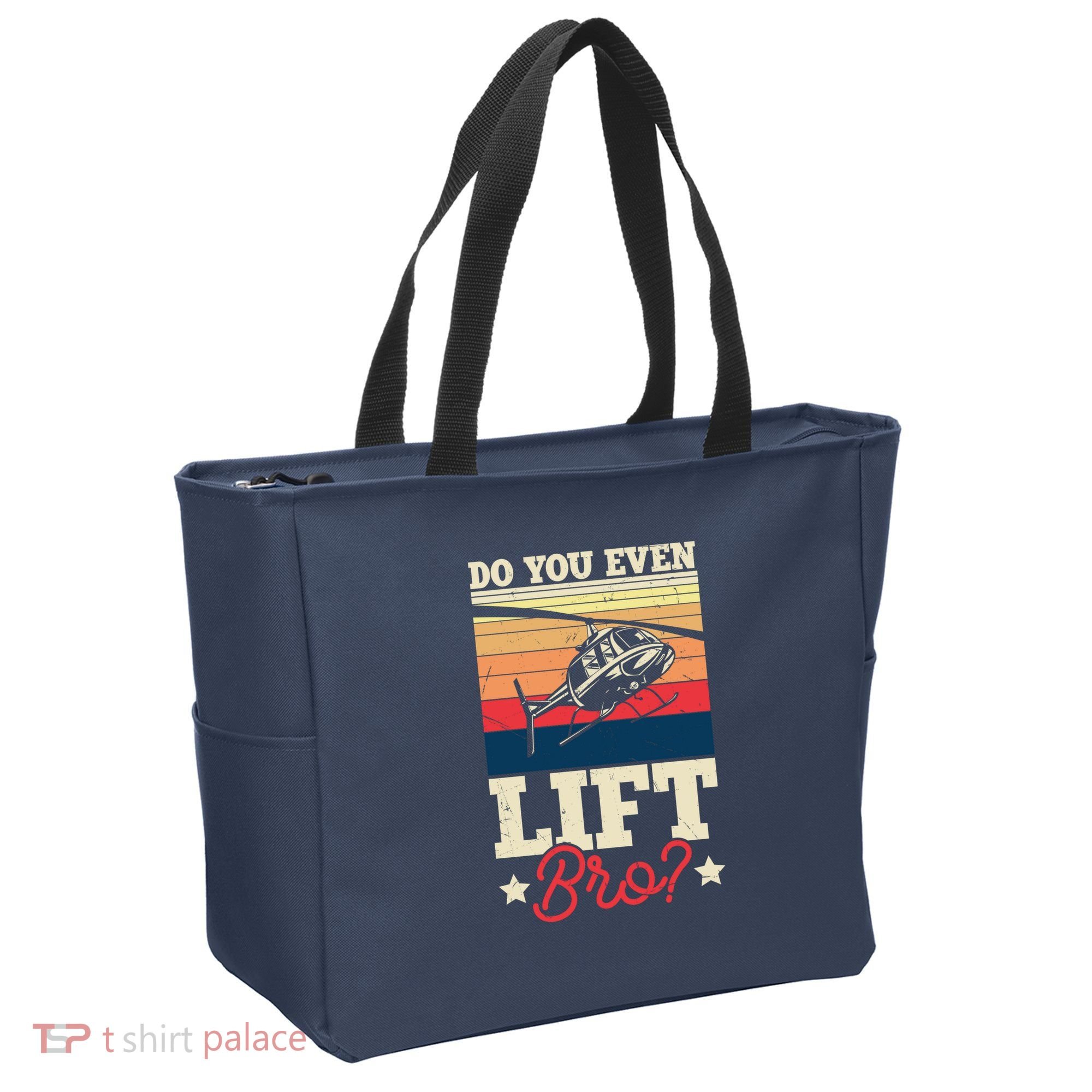Do You Even Lift Bro Funny Gift For Pilots Tote Bag