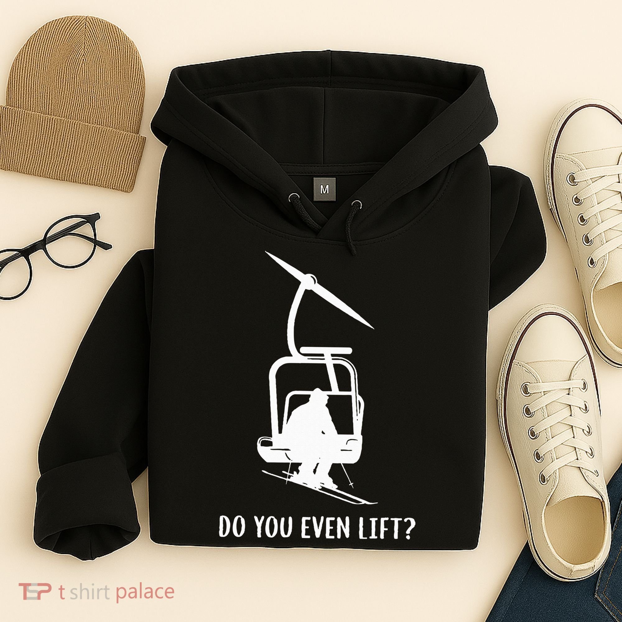 Do You Even Lift Ski Hoodie