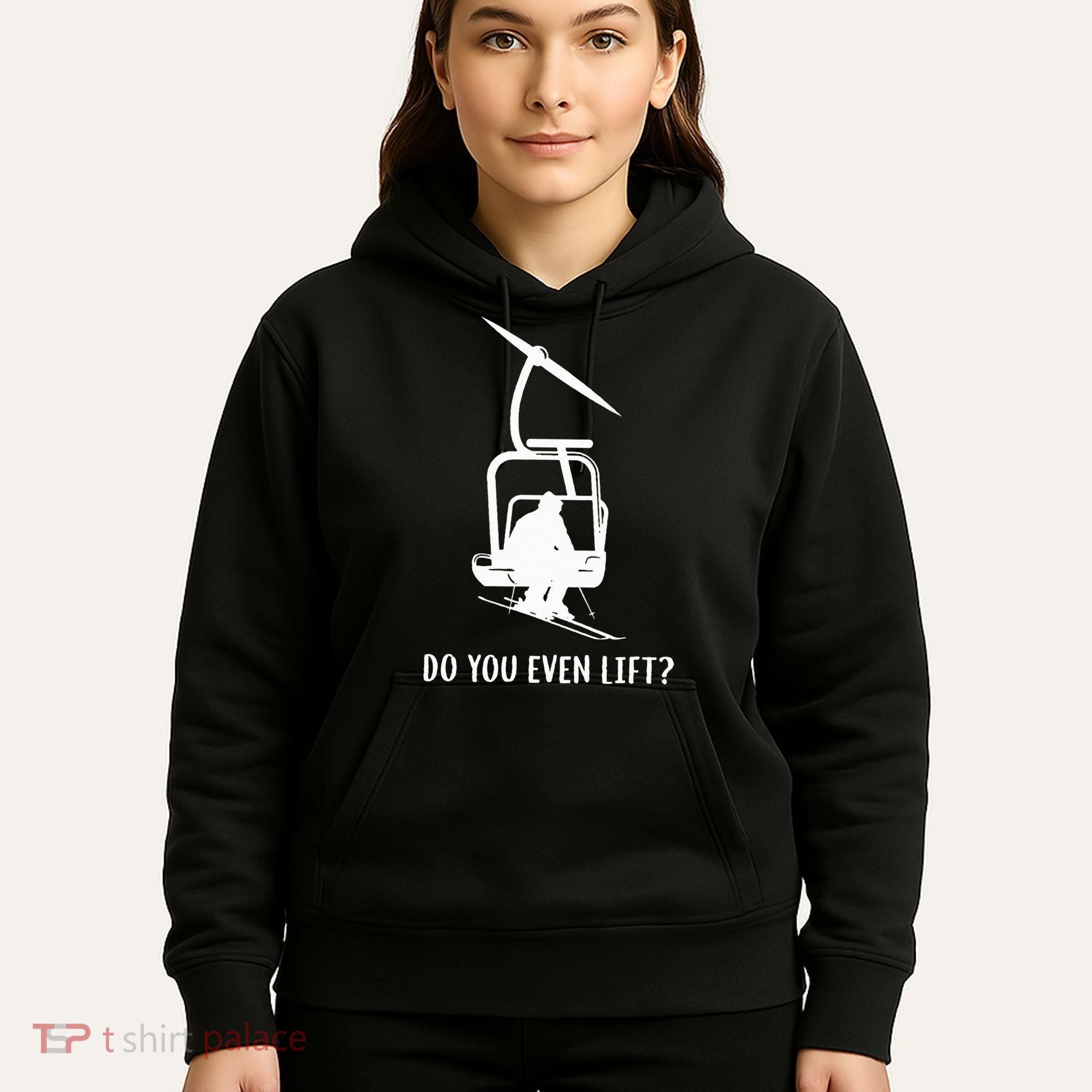 Do You Even Lift Ski Hoodie