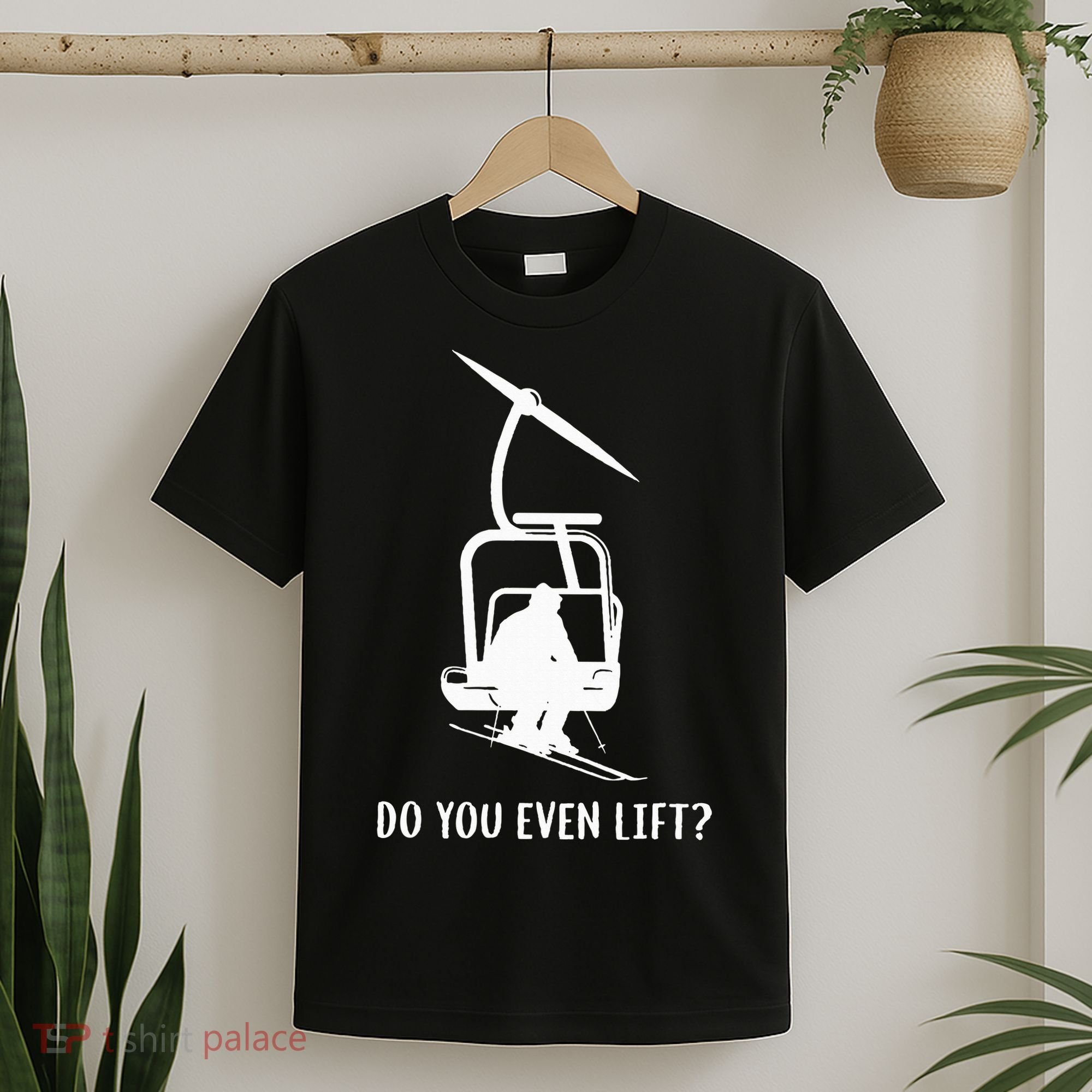 Do You Even Lift Ski T-Shirt