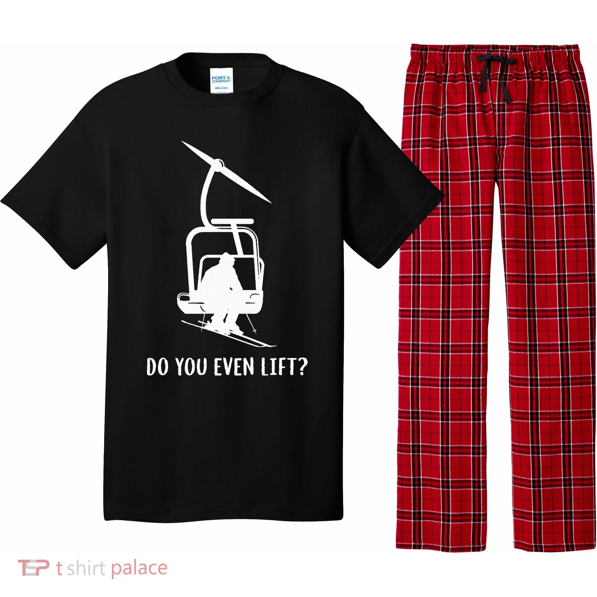 Do You Even Lift Ski Pajama Set