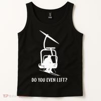 Do You Even Lift Ski Tank Top thumb 2